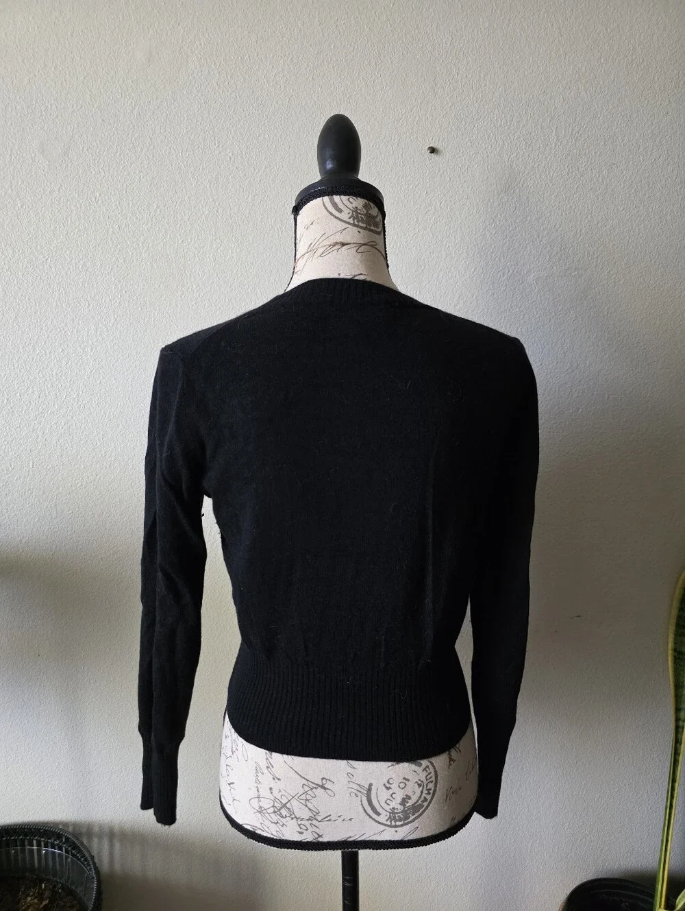 J Crew Cashmere Shrunken Crewneck Sweater - S